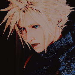 cloud strife (ff7+).